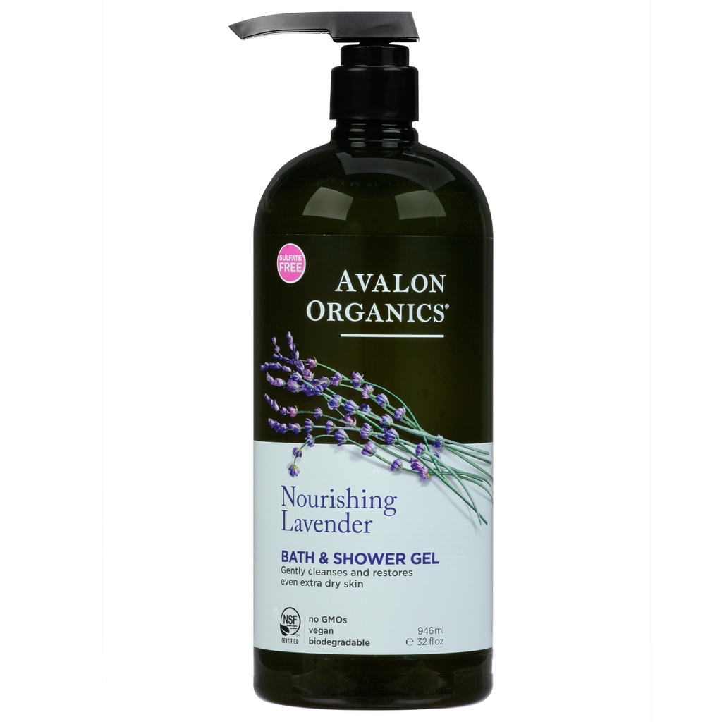 AVALON ORGANICS LAVENDER BATH GEL 946 ML